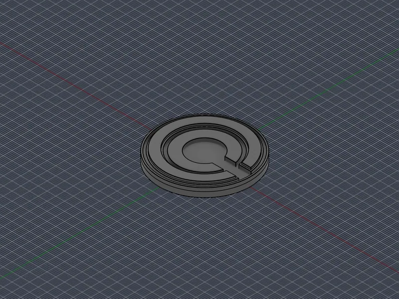 Llavero en Fusion 360 - imagen 1